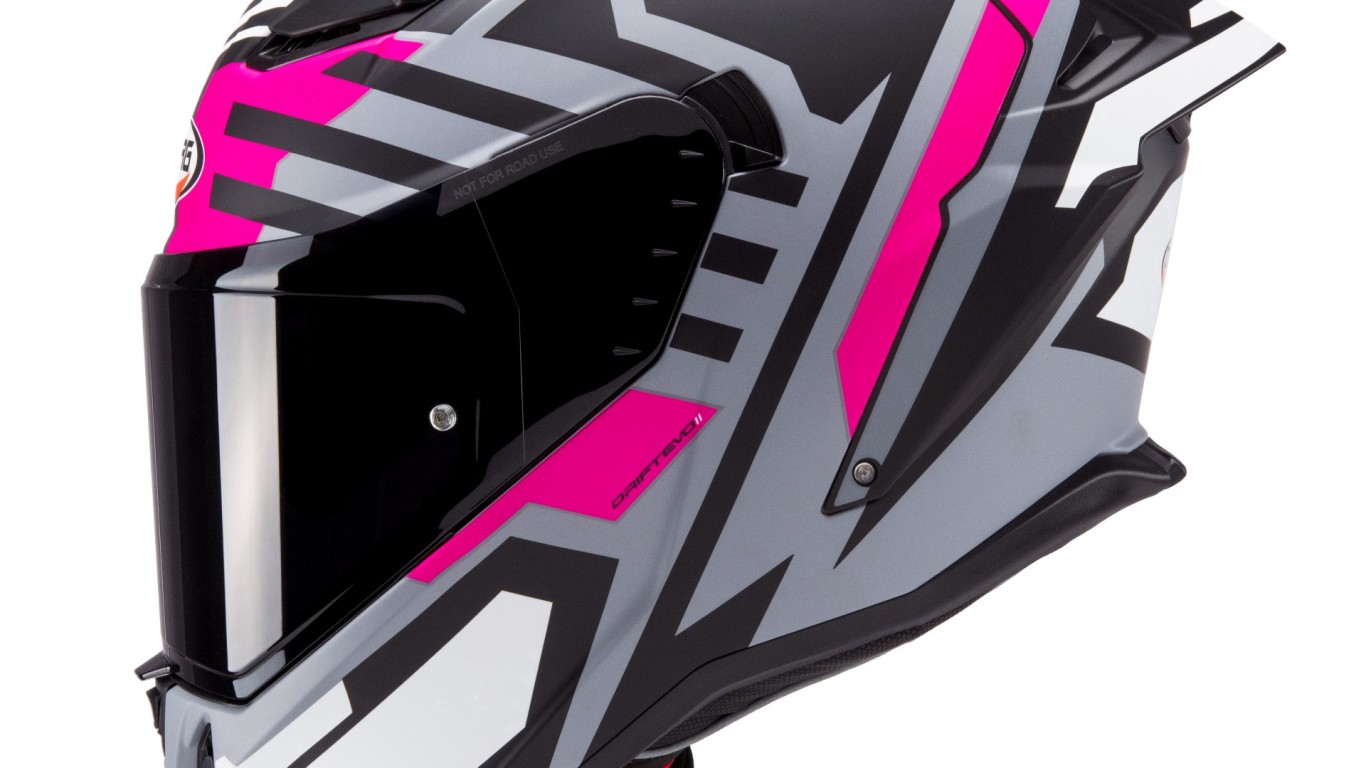 Drift-Evo-II-Horizon-matt-grey-black-fuchsia-extremely-dark-profile