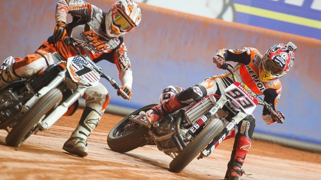 Superprestigio 2016: Marc Marquez sfida Brad Baker nel flat track