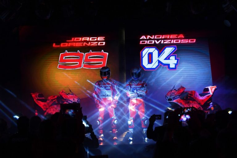 Presentato il Team Ducati MotoGP 2017