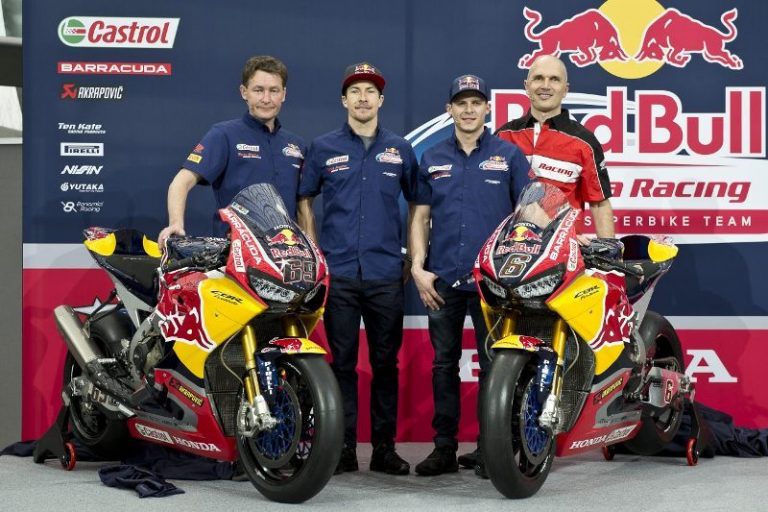 Presentato il team Red Bull Honda World Superbike