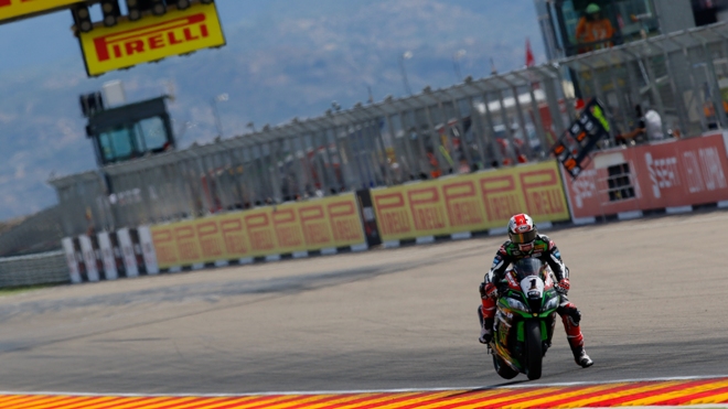 Superbike Aragon 2017, FP2: ancora Rea, poi Melandri, Sykes e Davies