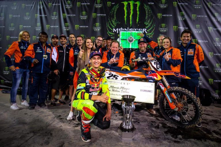 Marvin Musquin Vince la Monster Energy Cup e porta a casa il Milione di Dollari!