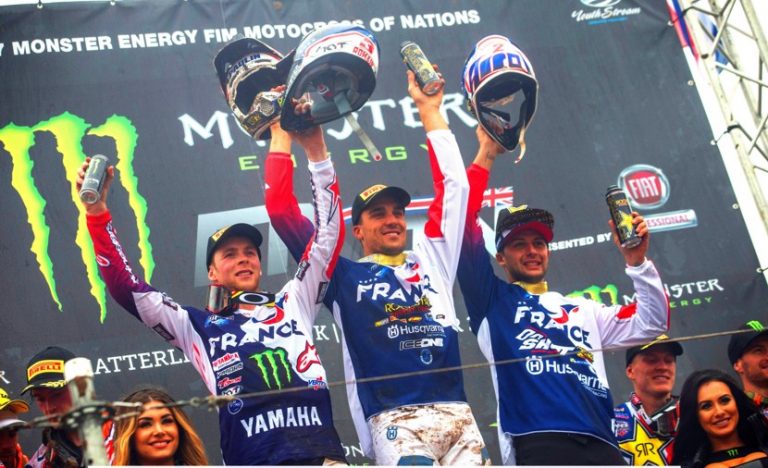 Il Team France vince il Motocross delle Nazioni 2017