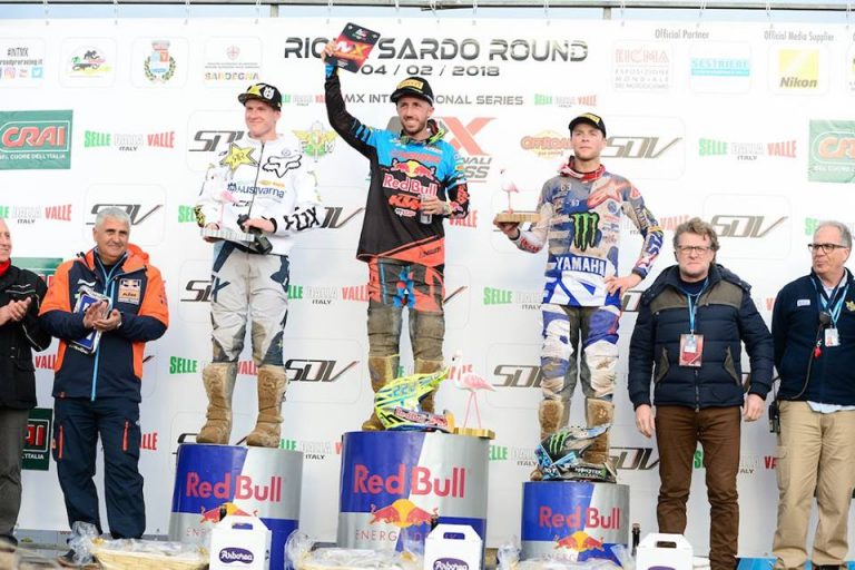 Cairoli domina in Sardegna agli Internazionali d’Italia Motocross