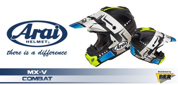 ARAI MX-V – COMBAT by BER RACING