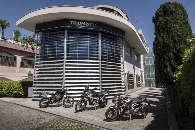 Nuova sede per Triumph Italia