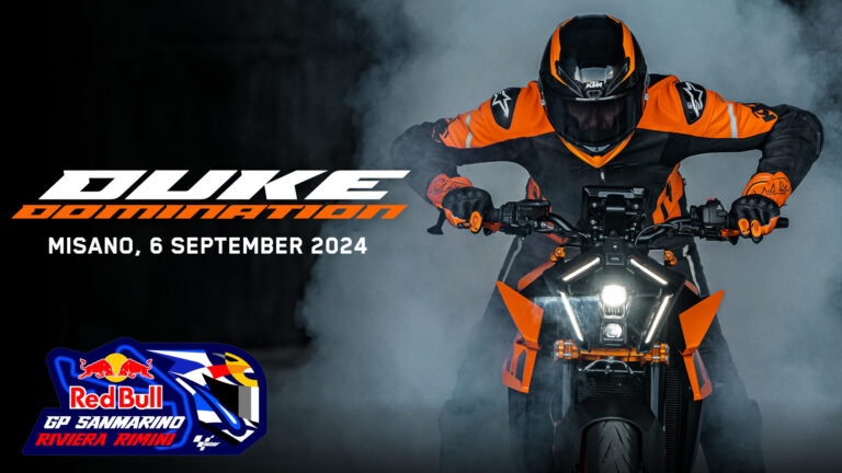 Duke Domination: KTM celebrerà a Misano i 30 anni della Duke